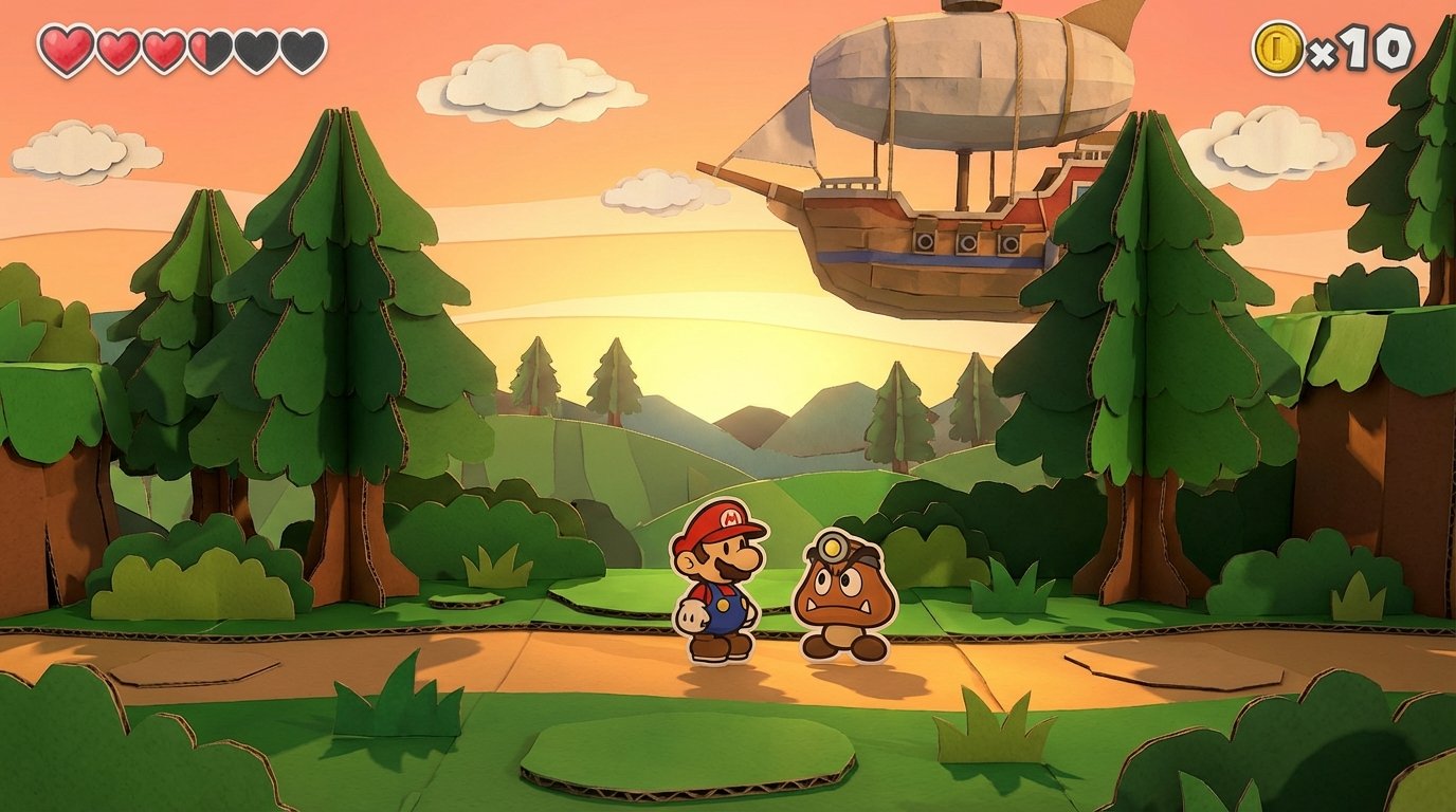 Paper Mario game screenshot