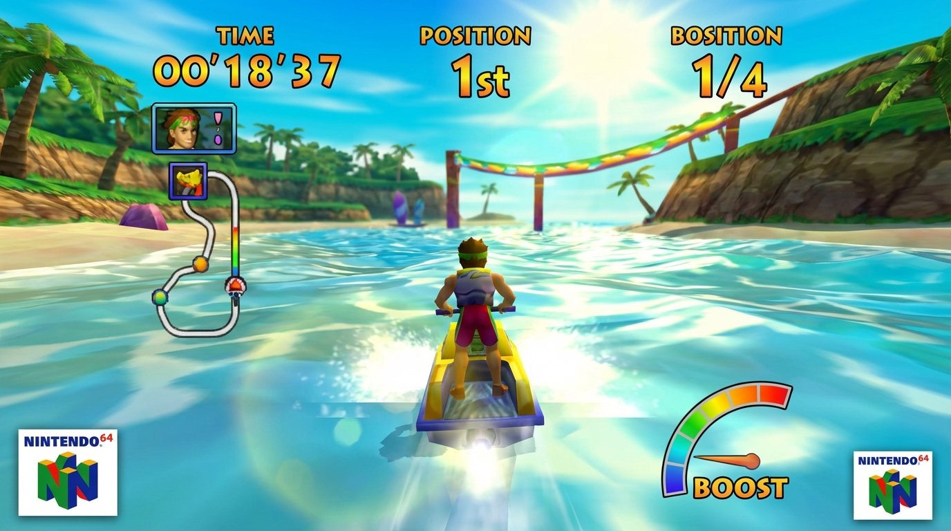 Wave Race 64 game screenshot