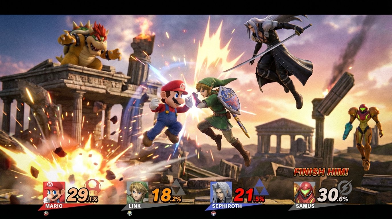 Super Smash Bros. game screenshot