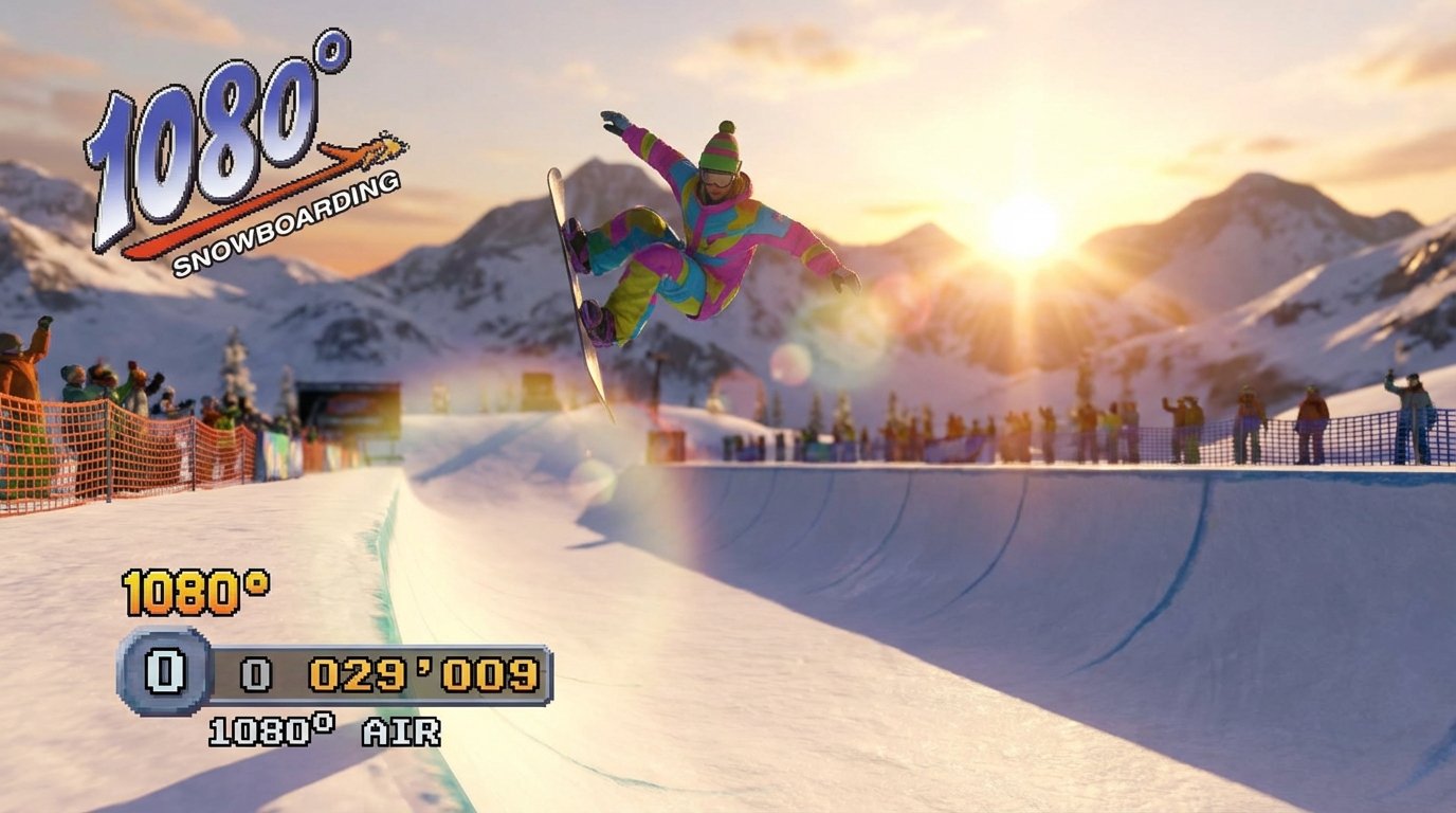 1080° Snowboarding game screenshot