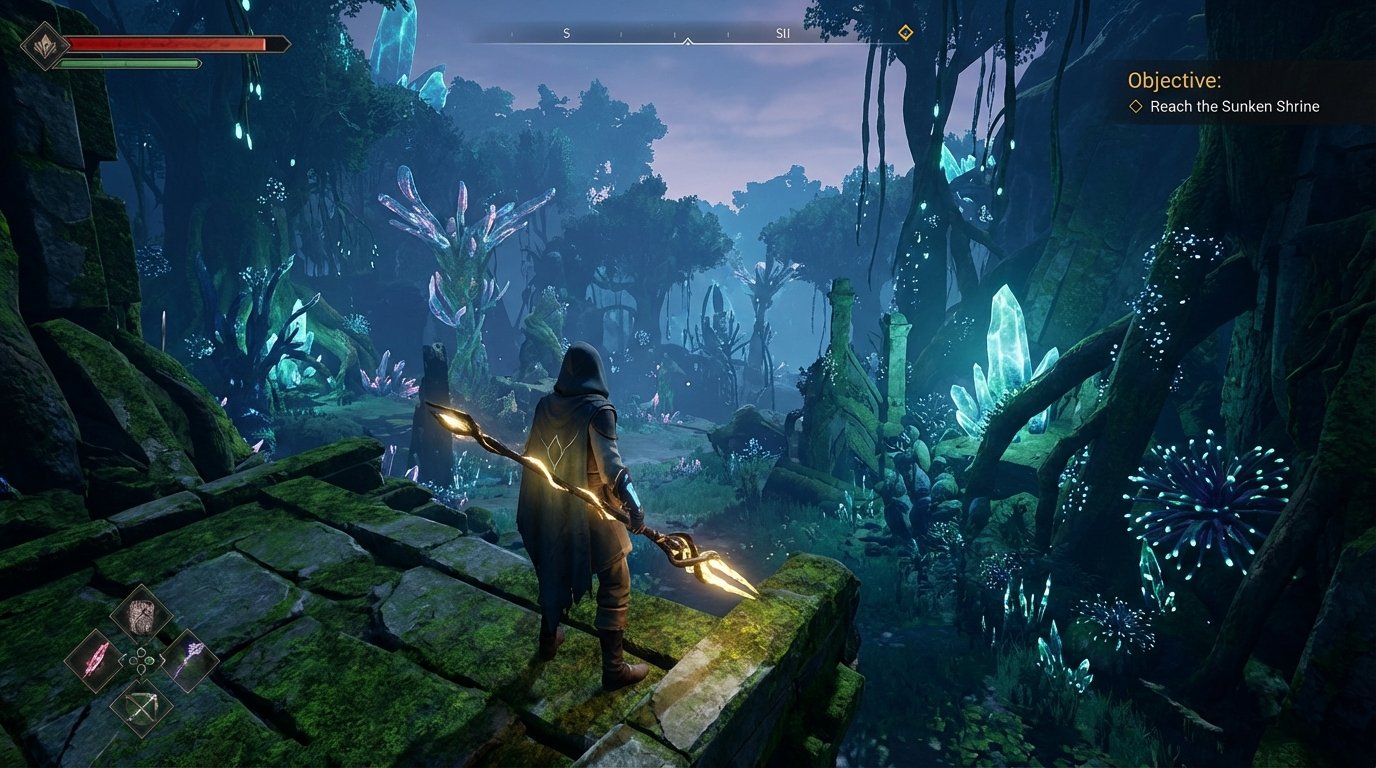 Lumenbound game screenshot