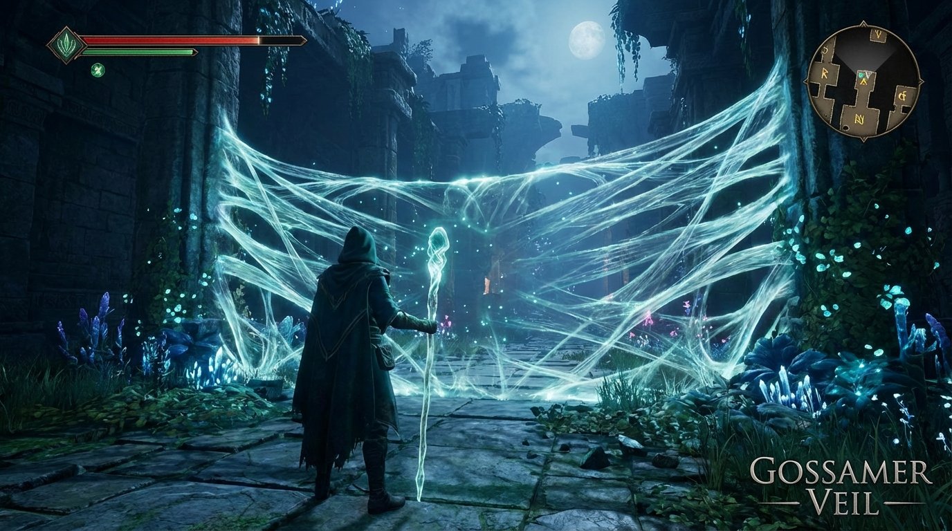 Gossamer Veil game screenshot