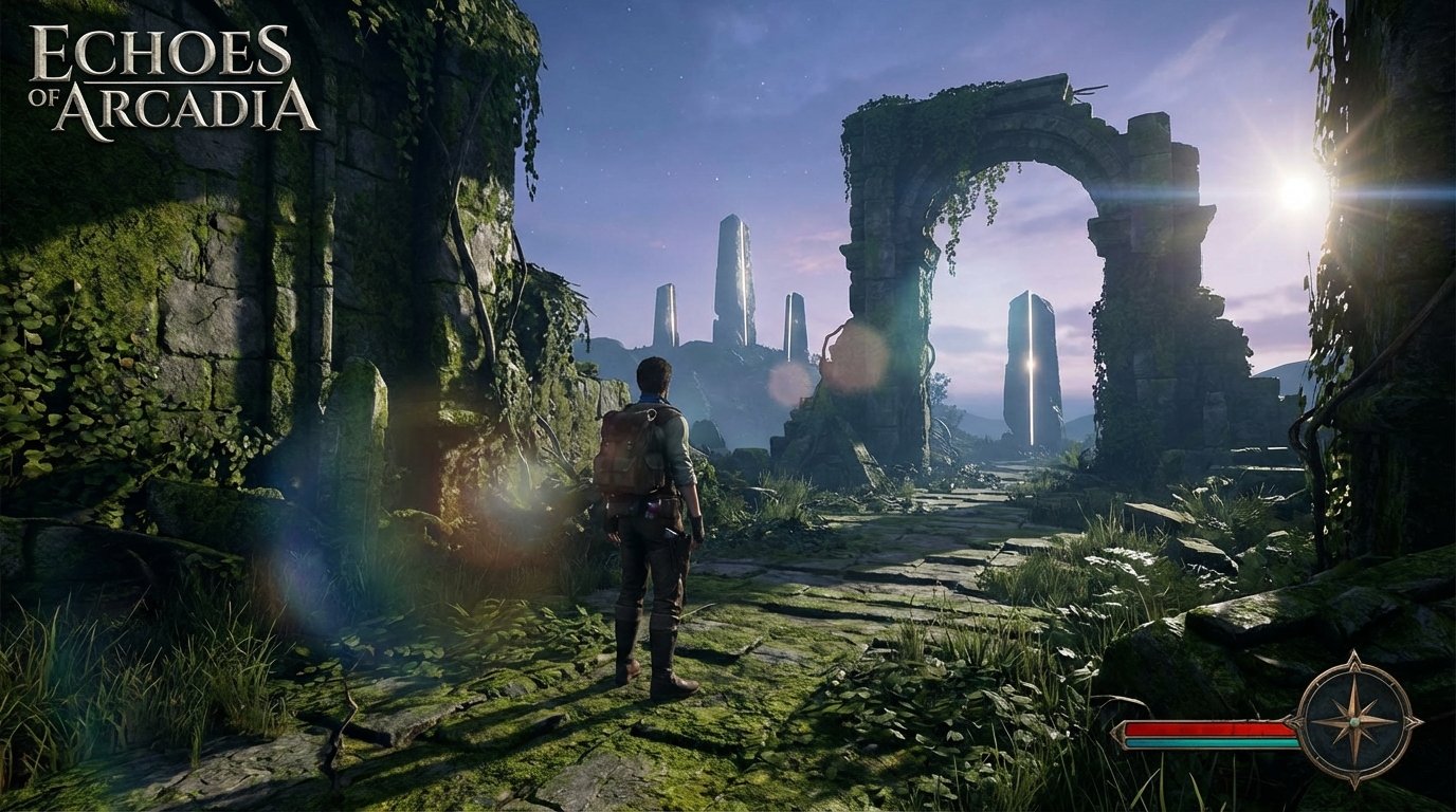 Echoes of Arcadia game screenshot