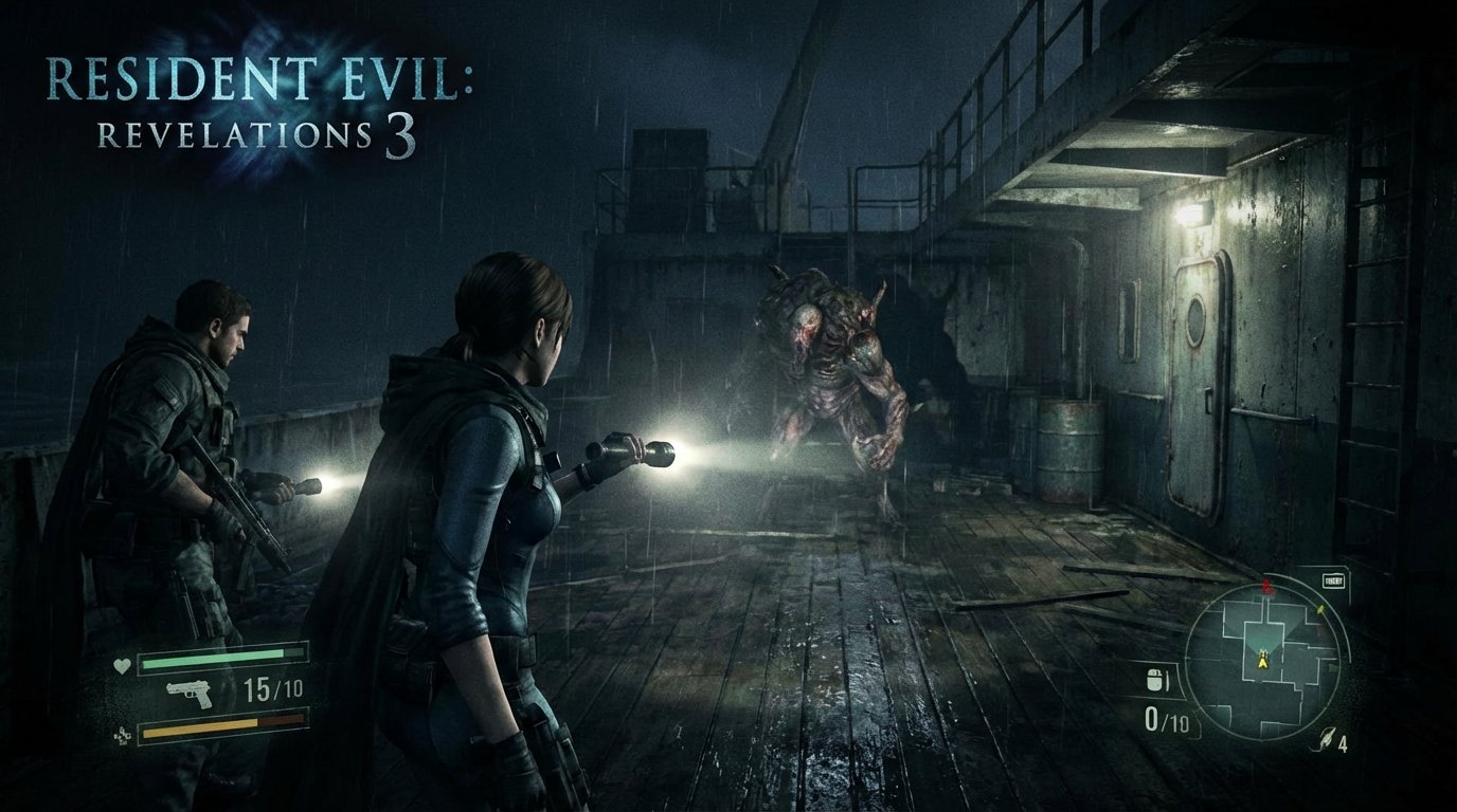 Resident Evil: Revelations 3 game screenshot