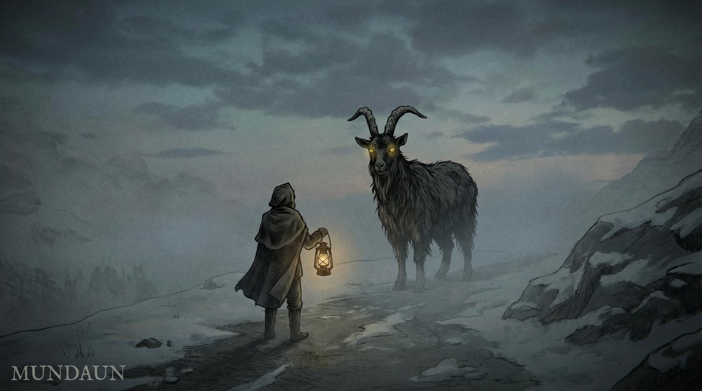 Mundaun: The Black Goat game screenshot