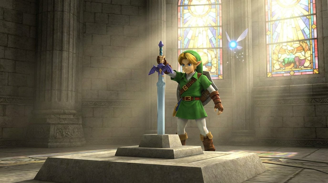 The Legend of Zelda: Ocarina of Time game screenshot