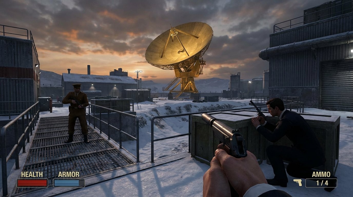 GoldenEye 007 game screenshot