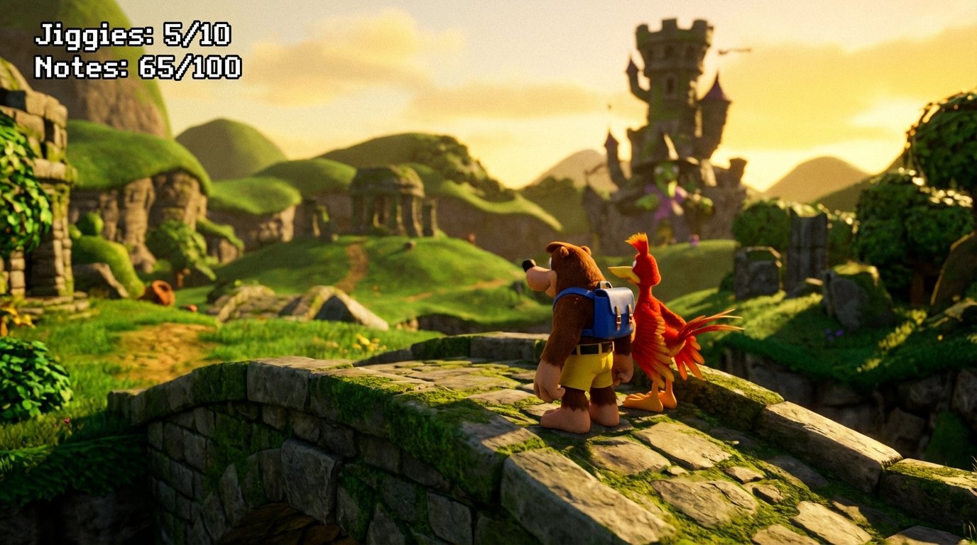 Banjo-Kazooie game screenshot