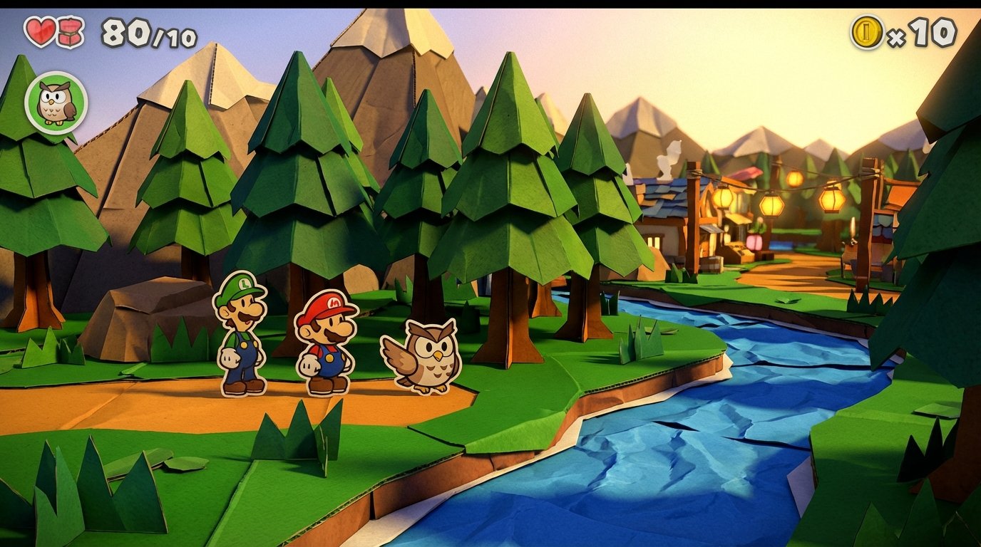 Paper Mario game screenshot