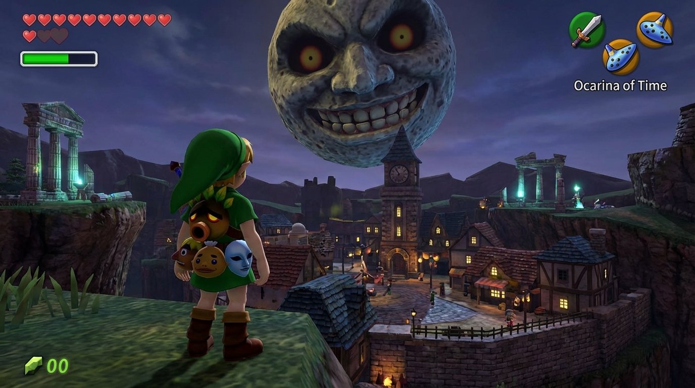 The Legend of Zelda: Majora's Mask game screenshot