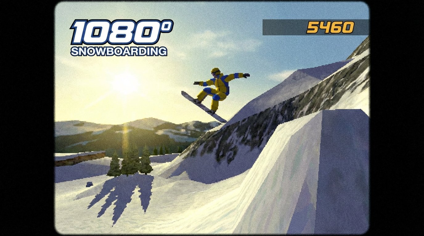 1080° Snowboarding game screenshot