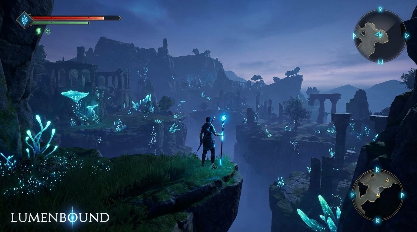Lumenbound game screenshot