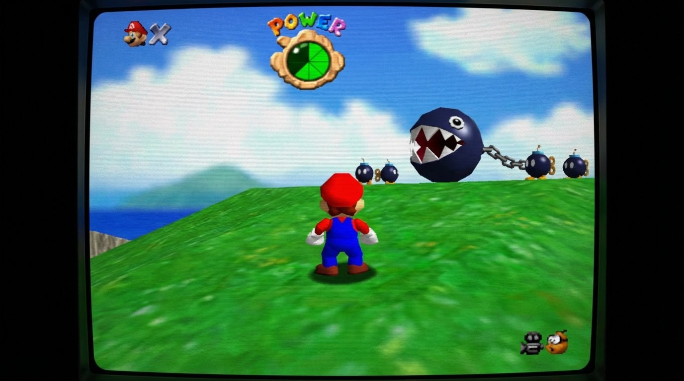 Super Mario 64 game screenshot