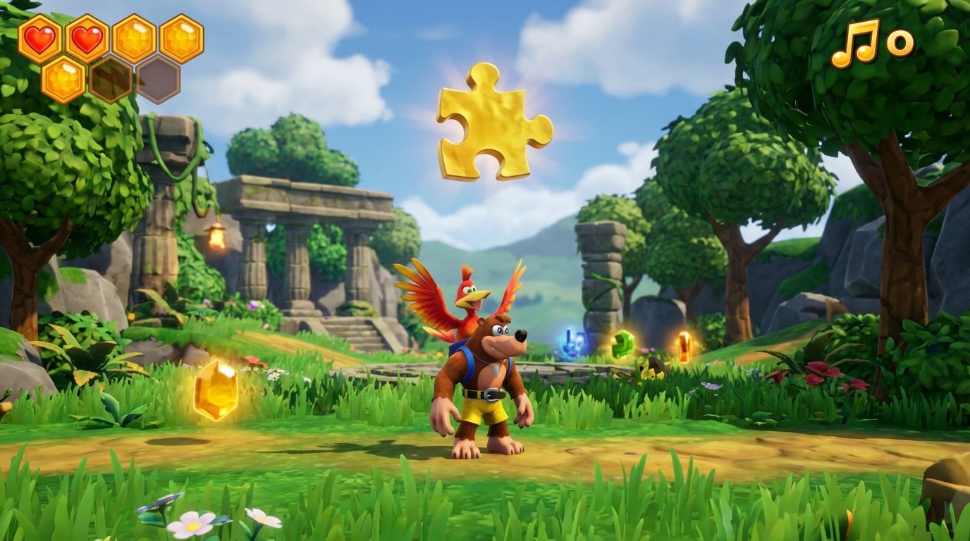 Banjo-Kazooie game screenshot