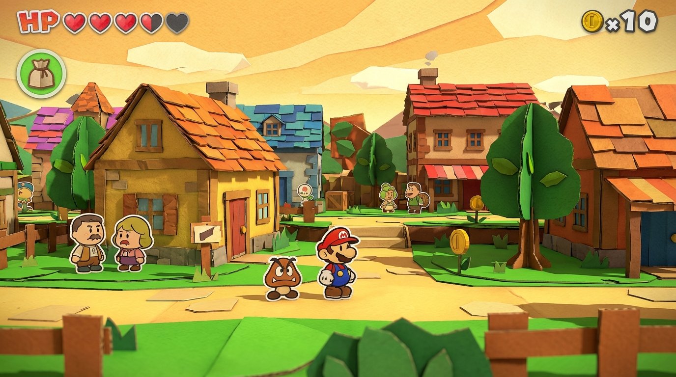 Paper Mario game screenshot
