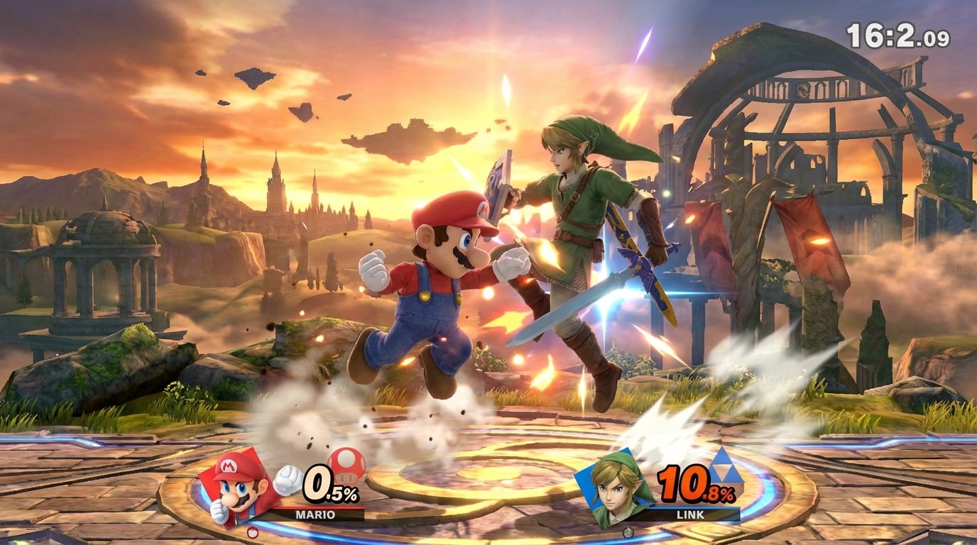 Super Smash Bros. game screenshot