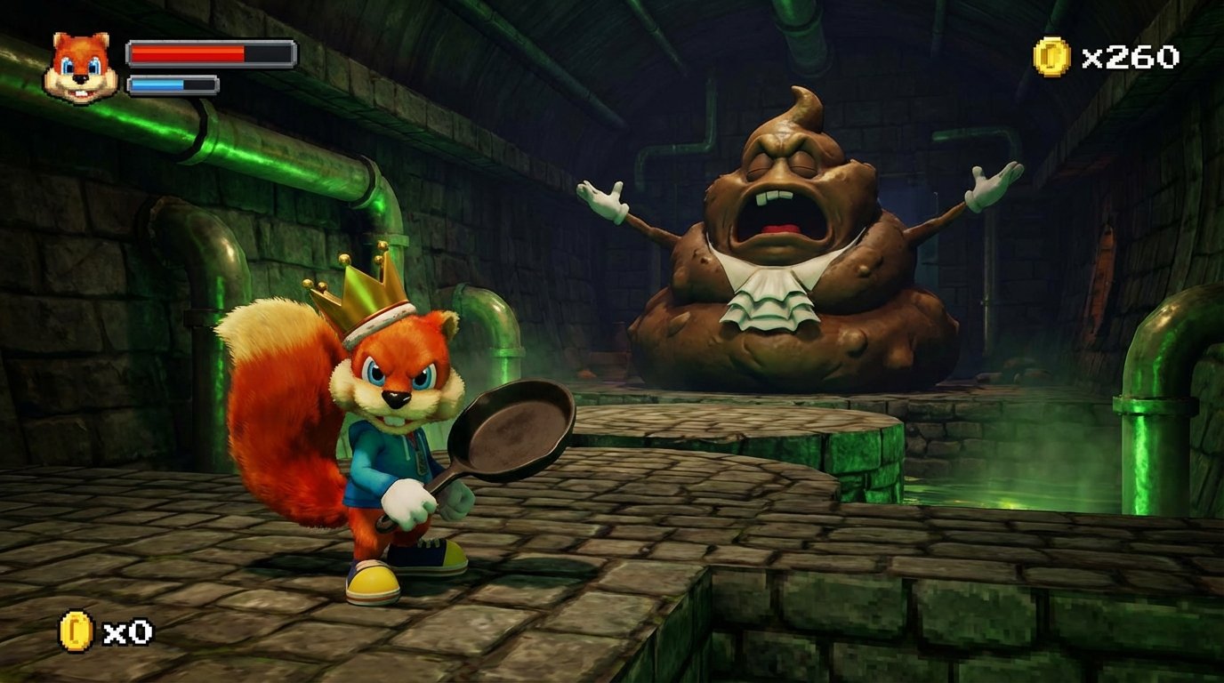 Conker's Bad Fur Day game screenshot
