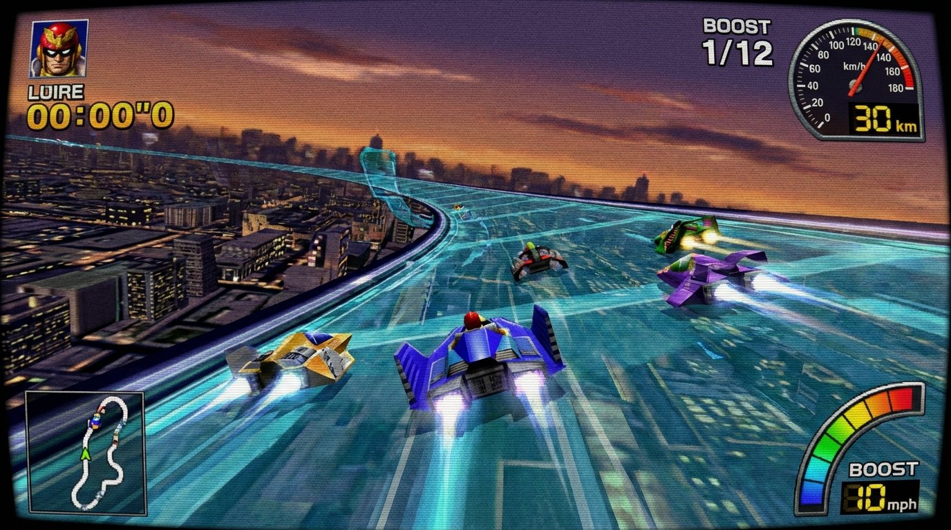 F-Zero X game screenshot