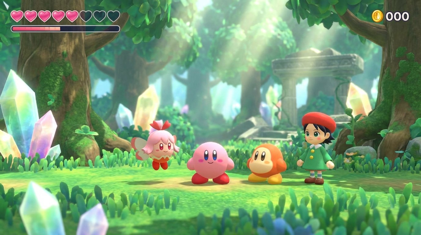 Kirby 64: The Crystal Shards game screenshot
