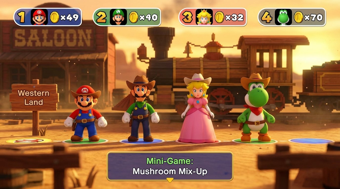 Mario Party 2 game screenshot