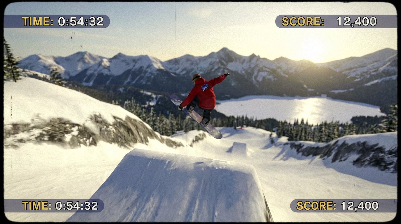 1080° Snowboarding game screenshot