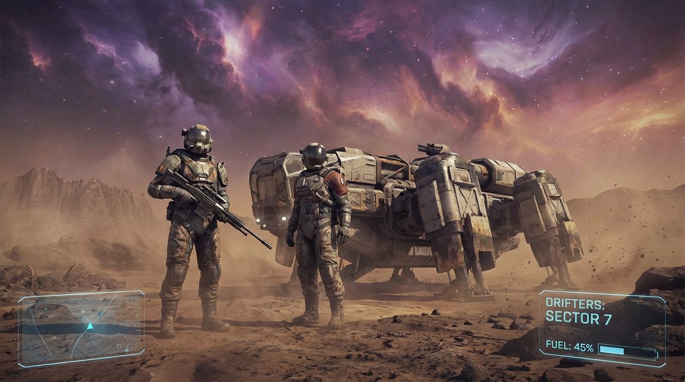 Starfield Drifters game screenshot