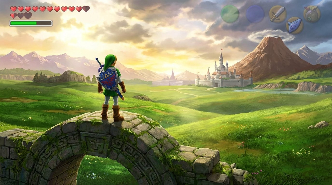The Legend of Zelda: Ocarina of Time game screenshot