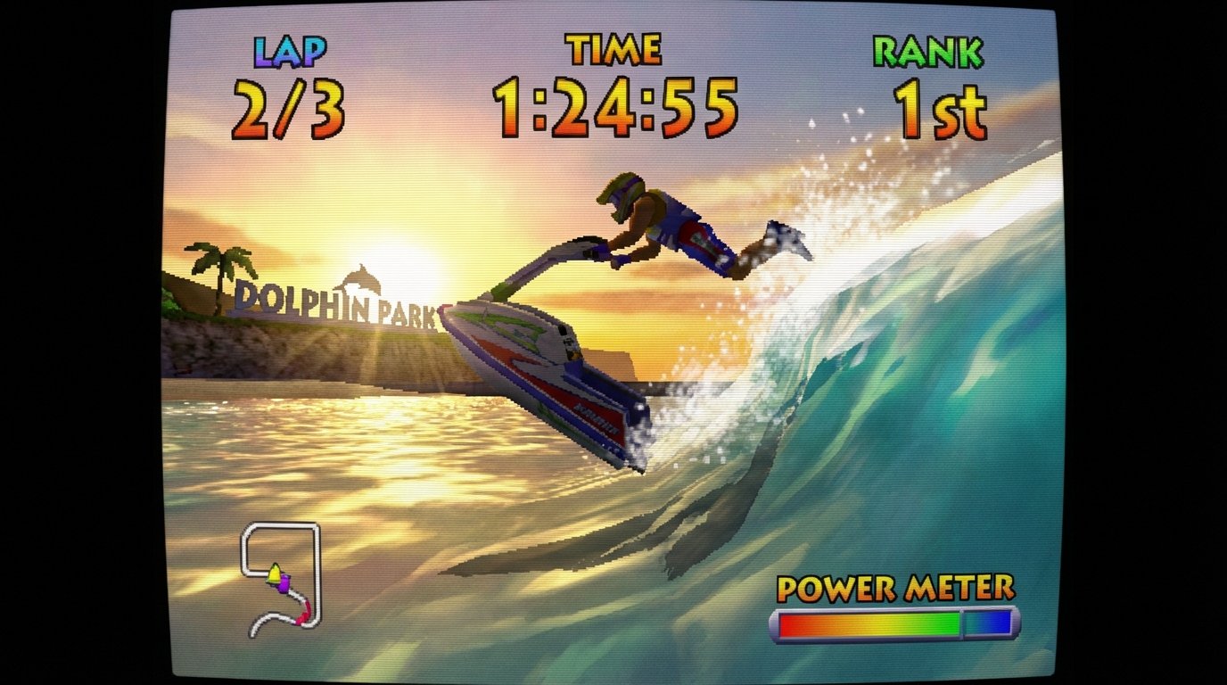 Wave Race 64 game screenshot
