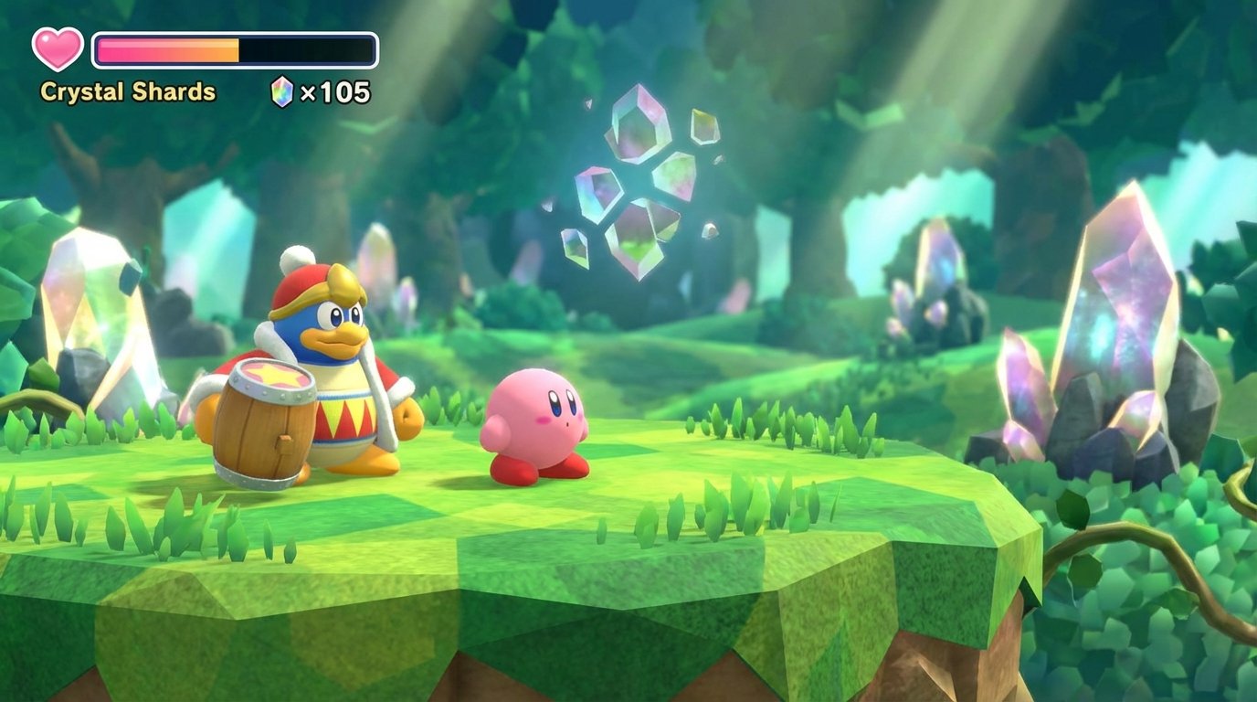 Kirby 64: The Crystal Shards game screenshot