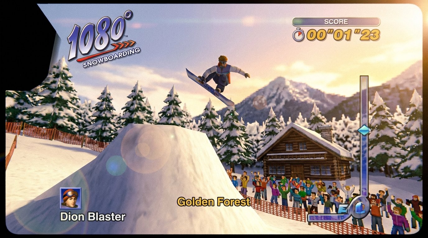 1080° Snowboarding game screenshot
