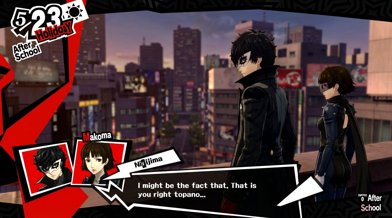 Persona 5 Royal game screenshot
