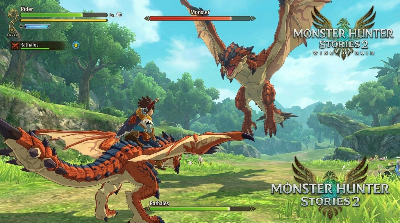 Monster Hunter Stories 2: Wings of Ruin game screenshot