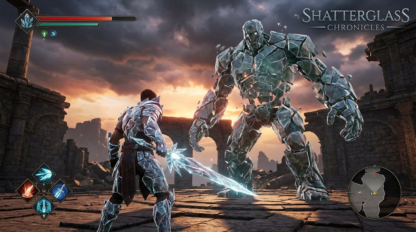 Shatterglass game screenshot
