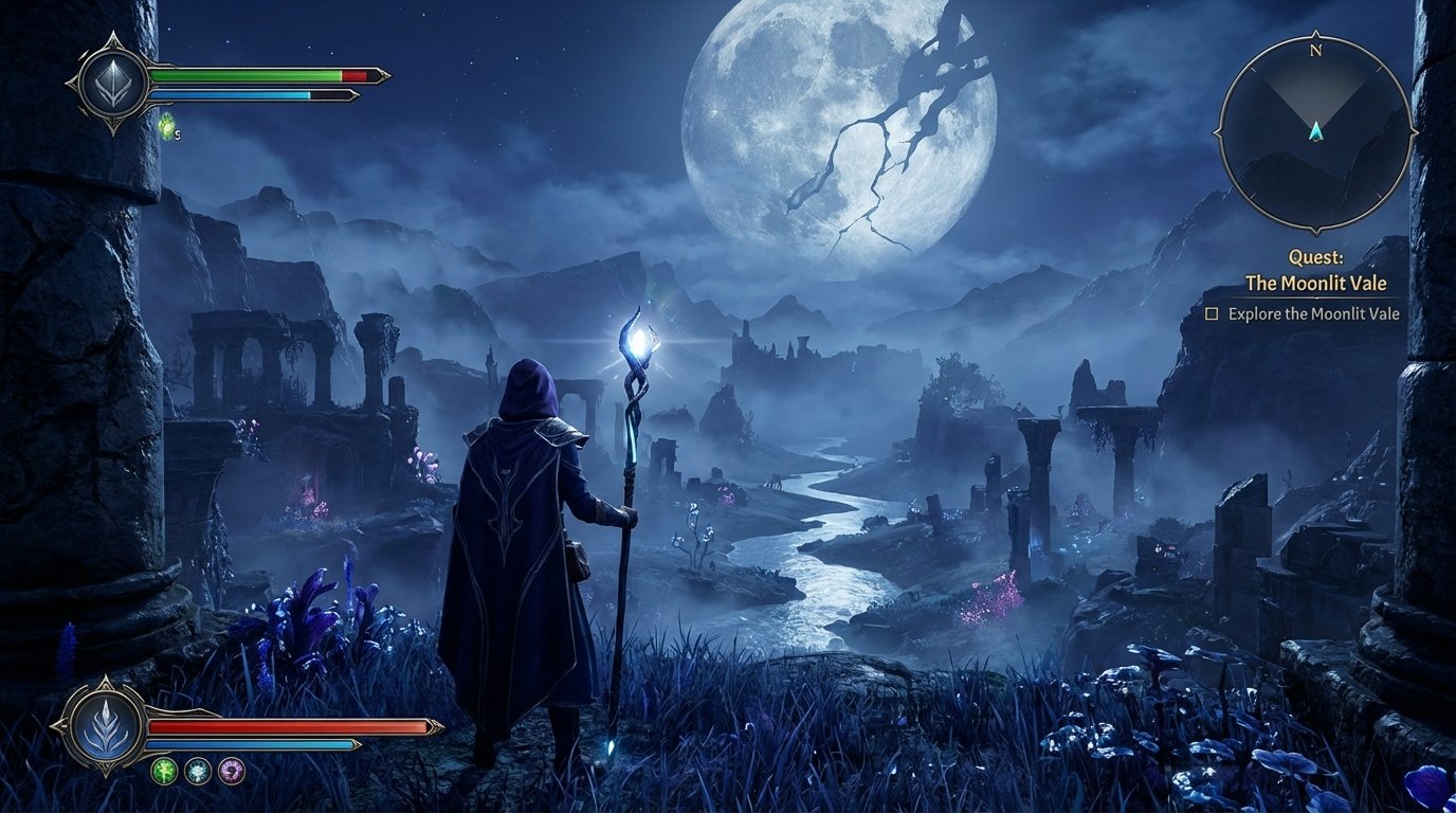 Moonlit Vale game screenshot