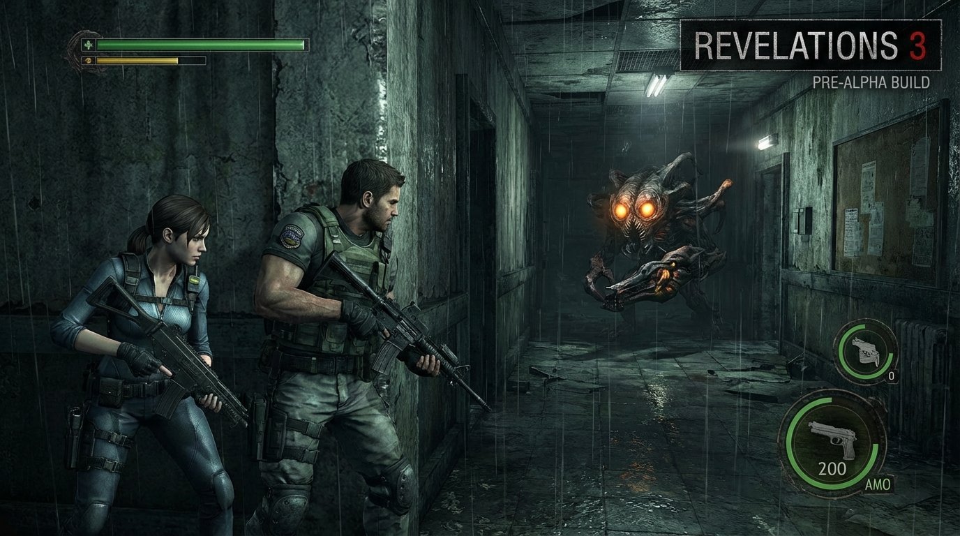 Resident Evil: Revelations 3 game screenshot