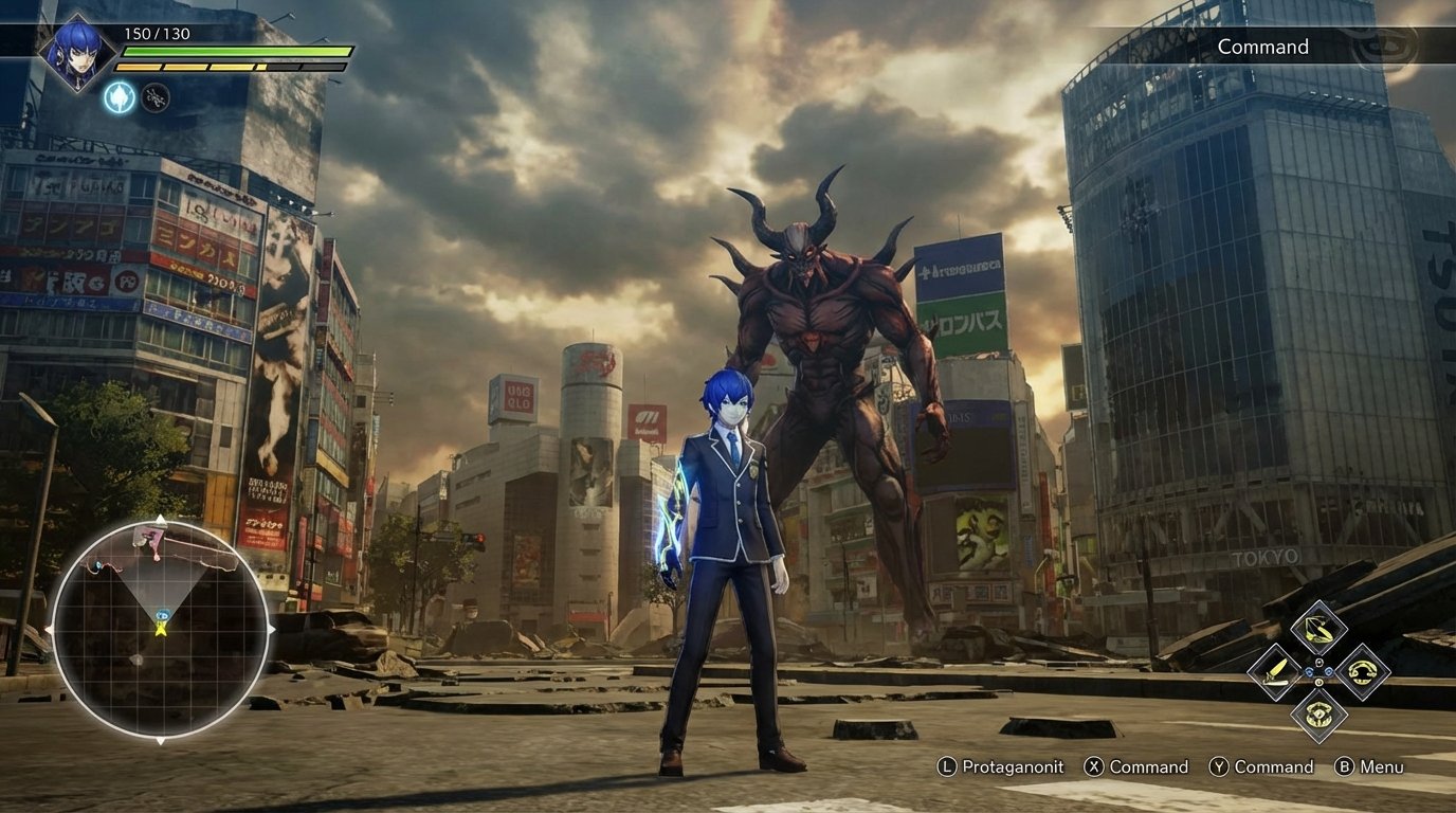 Shin Megami Tensei V game screenshot