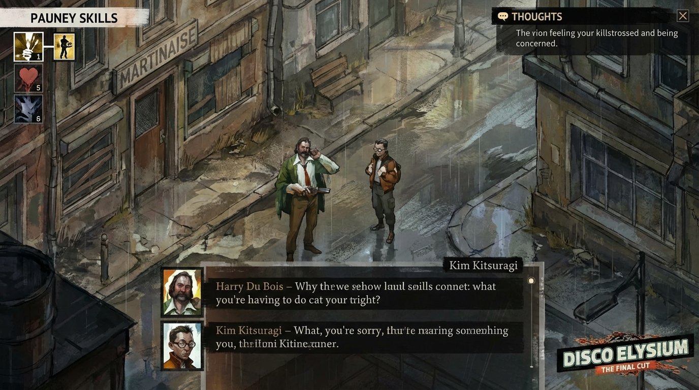 Disco Elysium: The Final Cut game screenshot