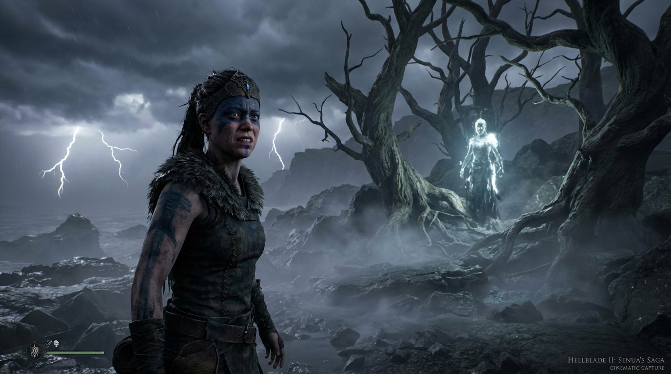 Hellblade II: Senua’s Saga Review – A Haunting Journey Through Madness graphics and visuals