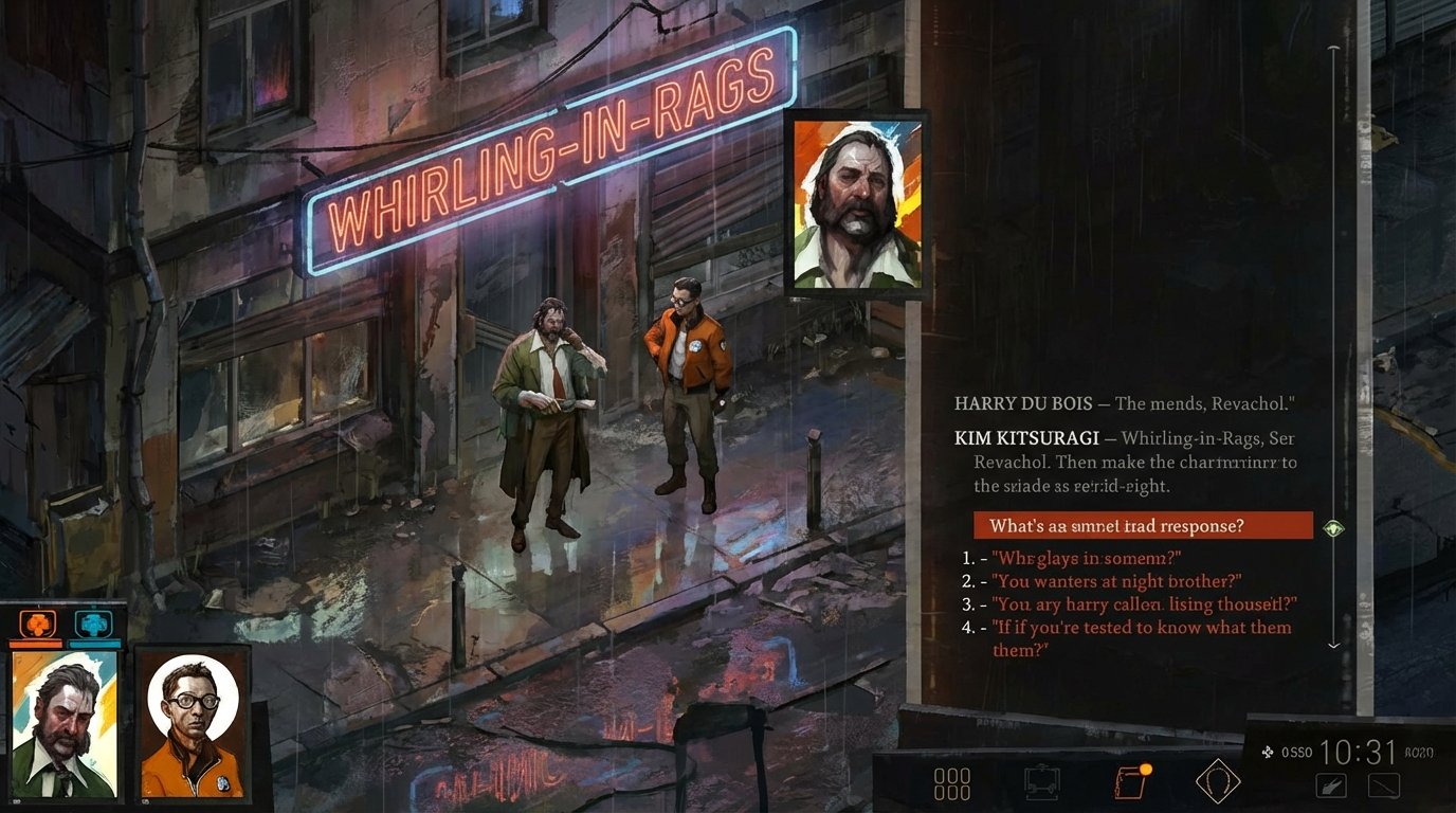 Disco Elysium: The Final Cut game screenshot