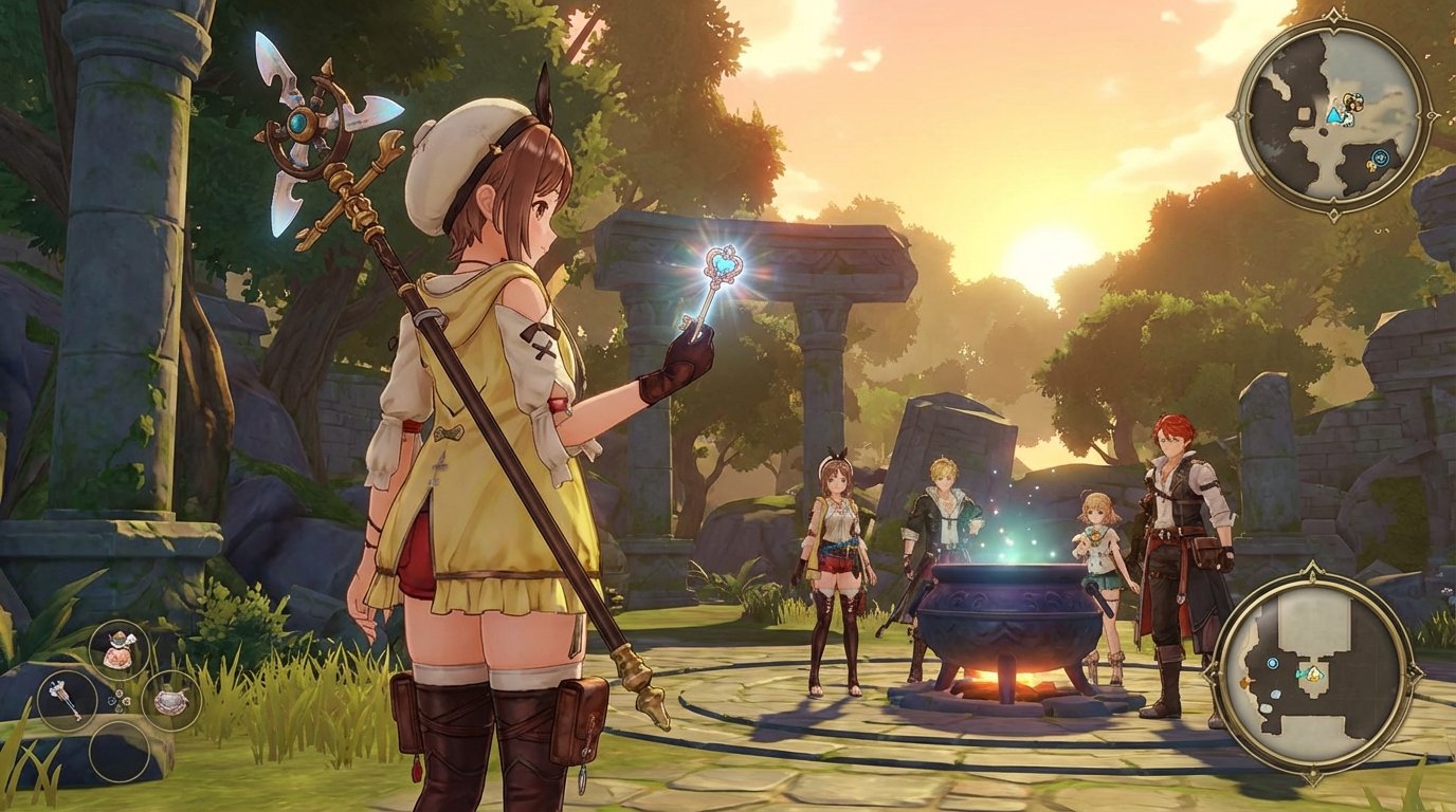 Atelier Ryza 3: Alchemist of the End & the Secret Key game screenshot