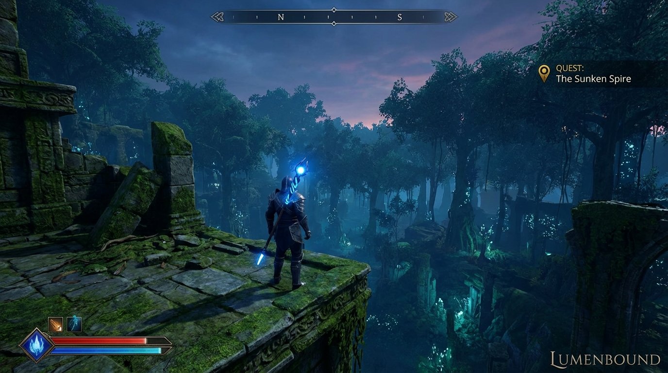 Lumenbound game screenshot