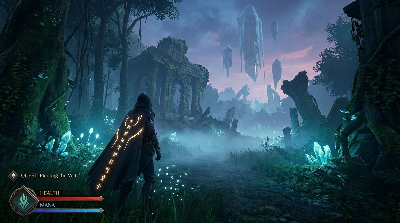 Gossamer Veil game screenshot