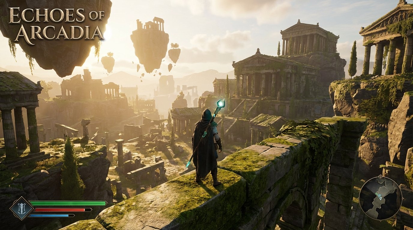 Echoes of Arcadia game screenshot