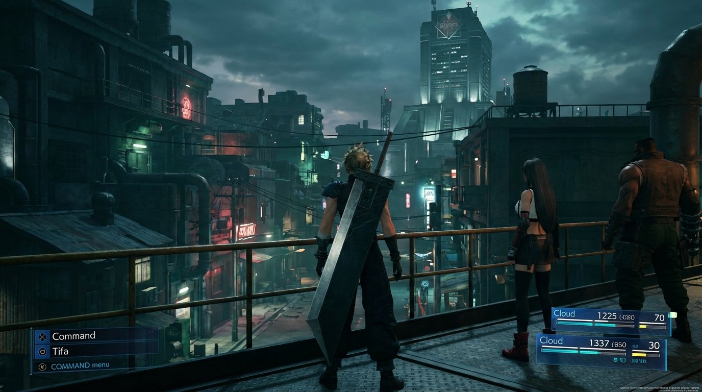 Final Fantasy VII game screenshot