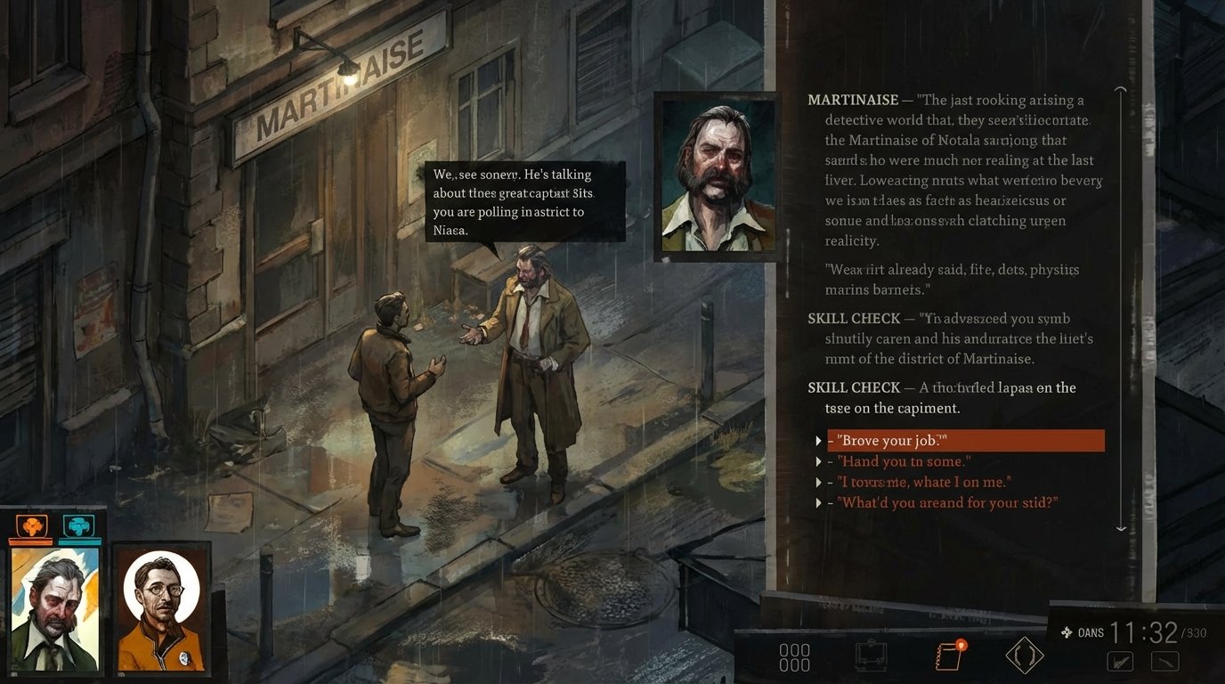 Disco Elysium: The Final Cut game screenshot