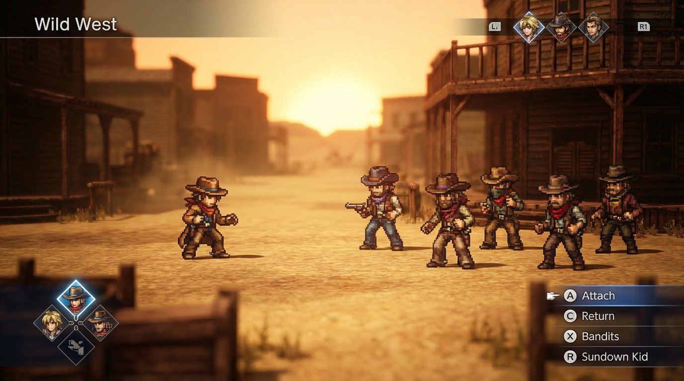 Live A Live game screenshot