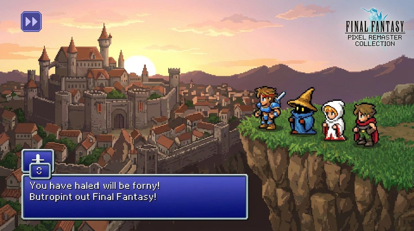 Final Fantasy Pixel Remaster Collection game screenshot