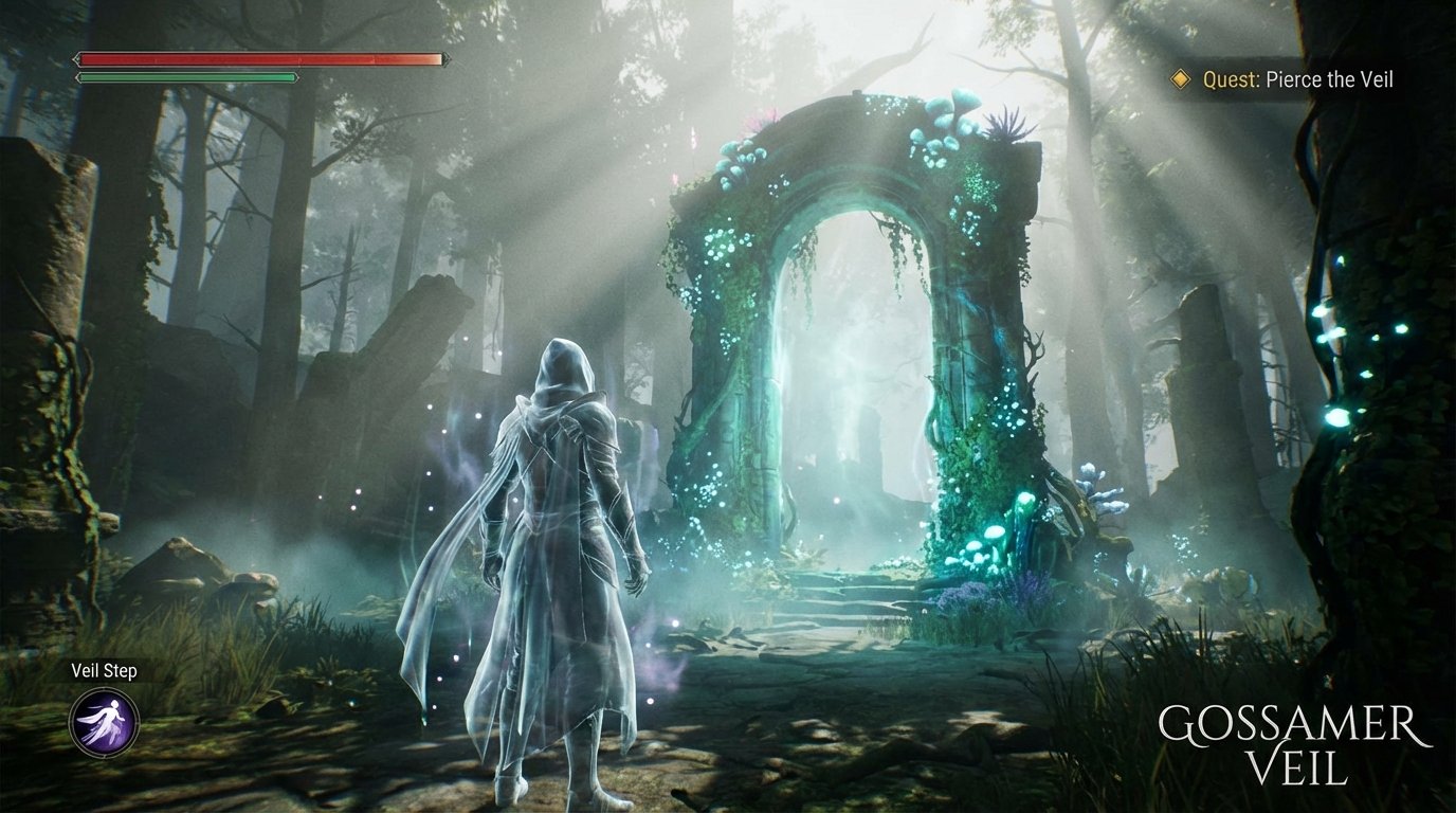 Gossamer Veil game screenshot