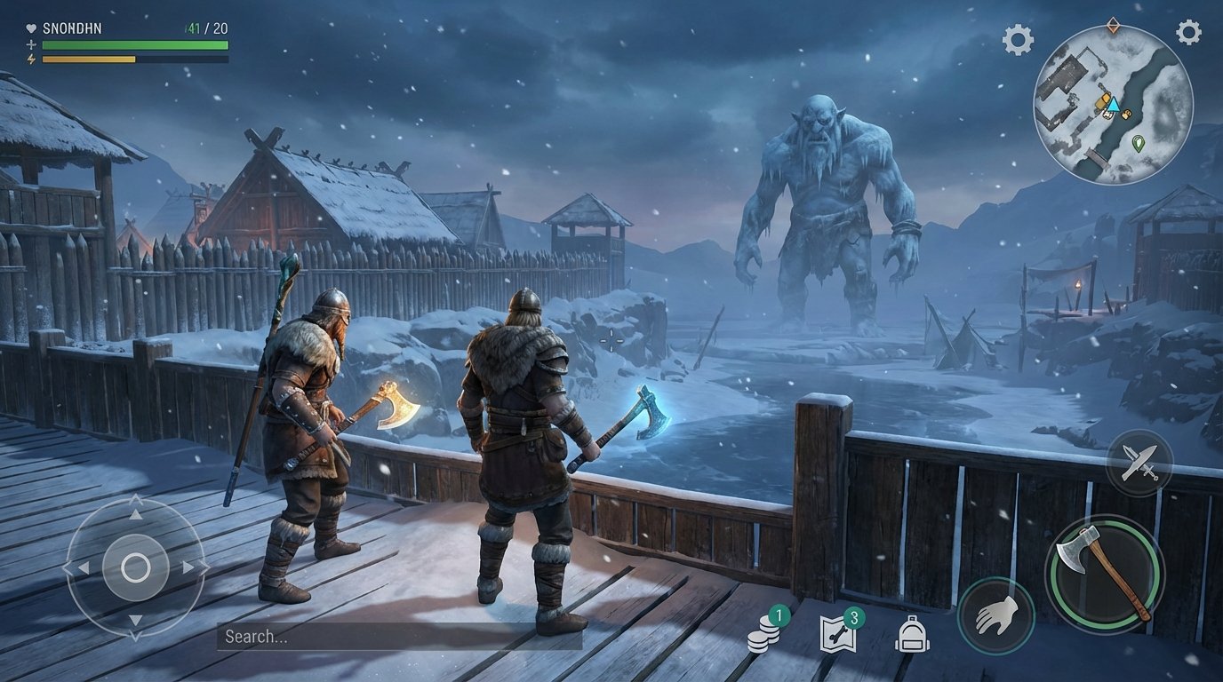 Frostborne game screenshot