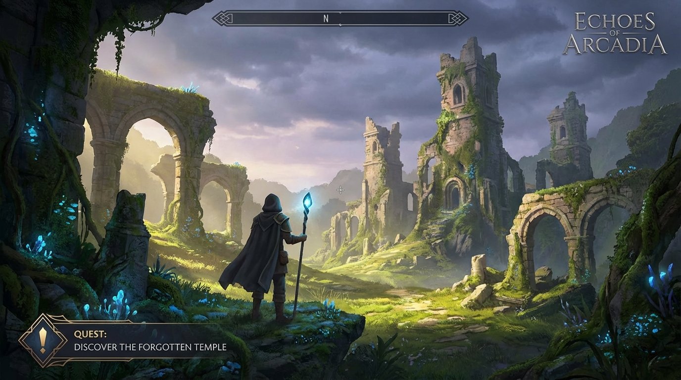 Echoes of Arcadia game screenshot